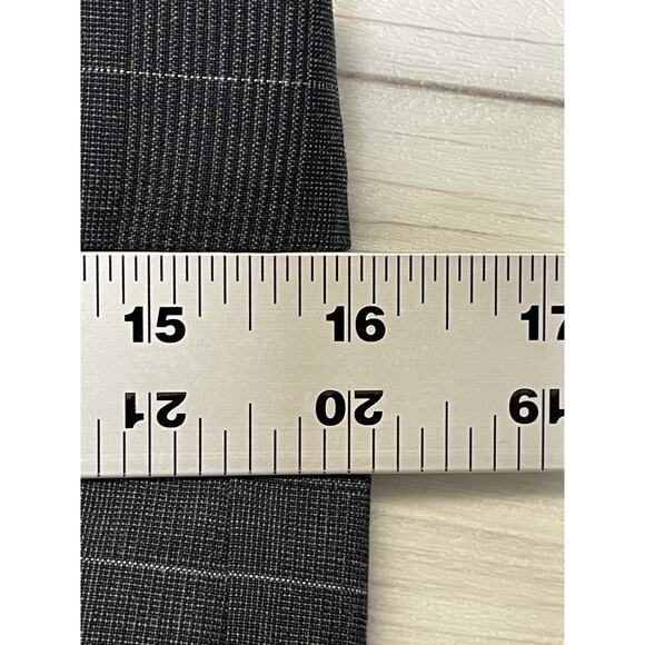 Banana Republic Pants Womens 4 Ryan Lurex Windowpane Wool Blend Office Workwear - Picture 5 of 13